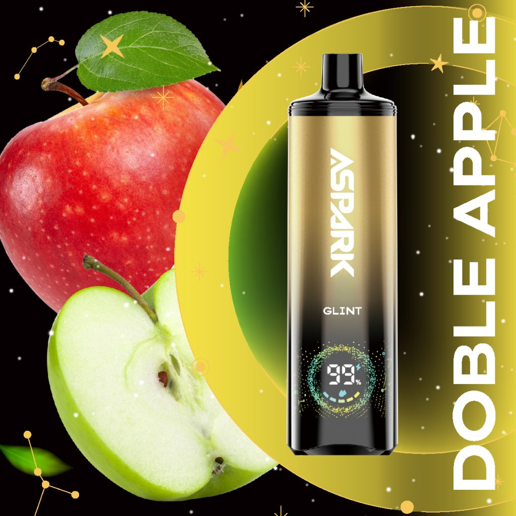 ASPARK E-SHISHA GLINT Flavor - Doble Apple