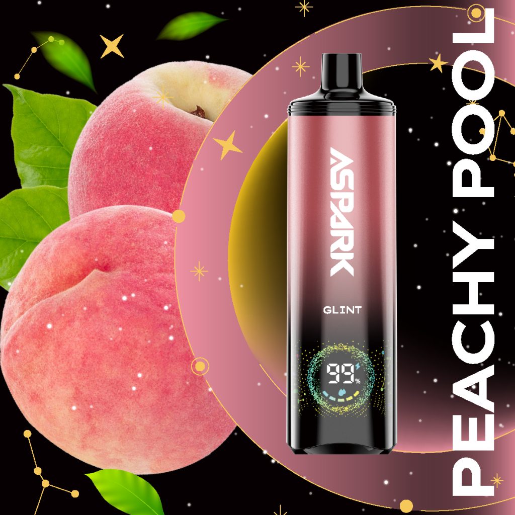 ASPARK E-SHISHA GLINT Flavor - Peachy Pool